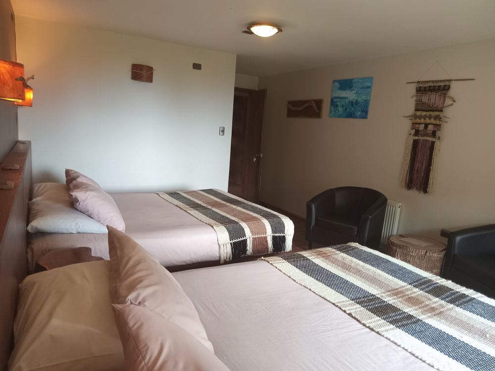 habitación cuadruple del hotel