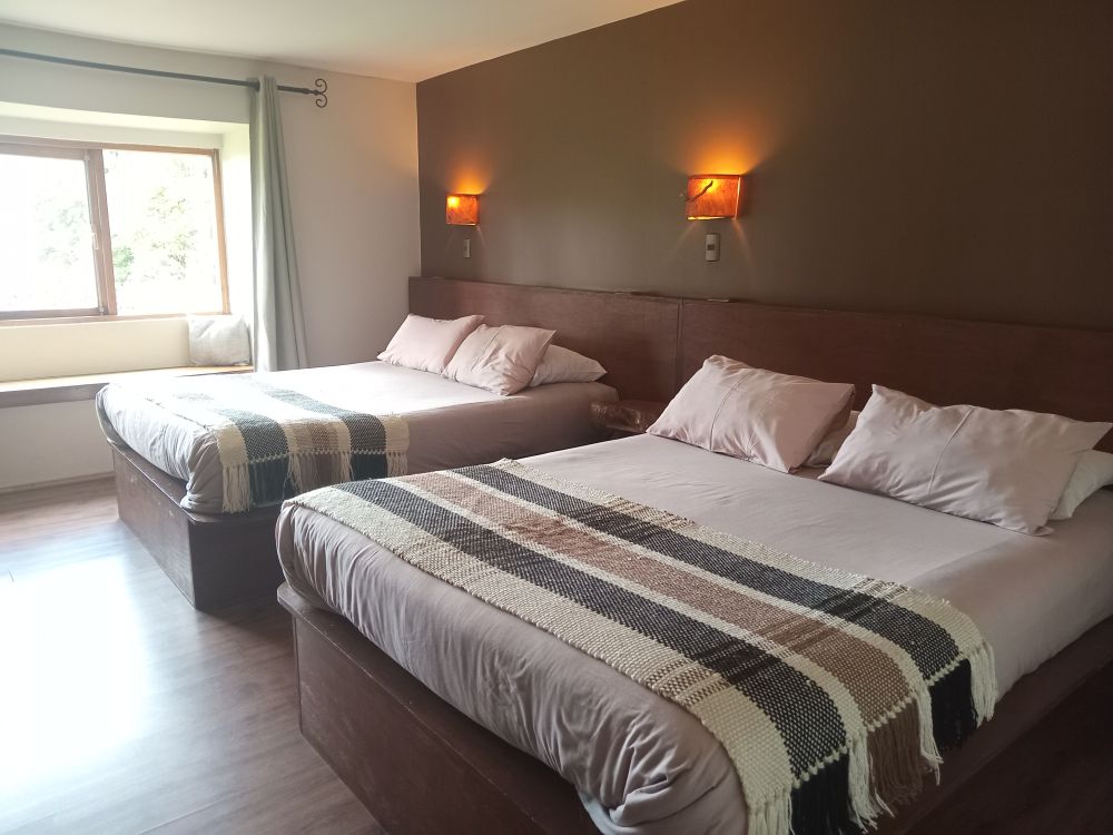 habitación cuadruple del hotel