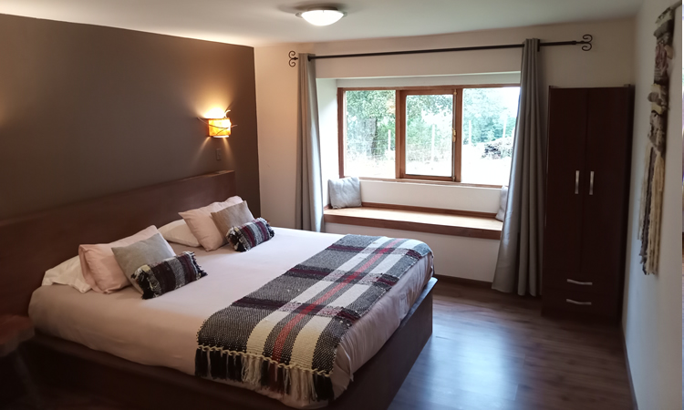 habitación matrimonial del hotel
