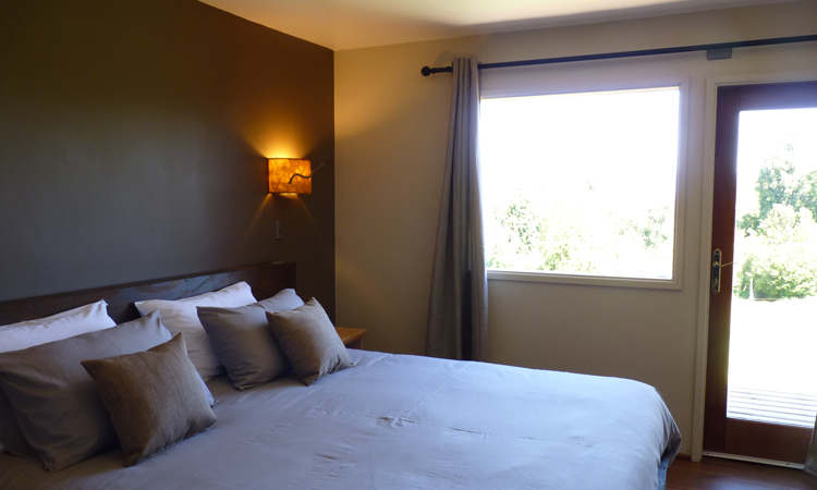 habitación triple del hotel
